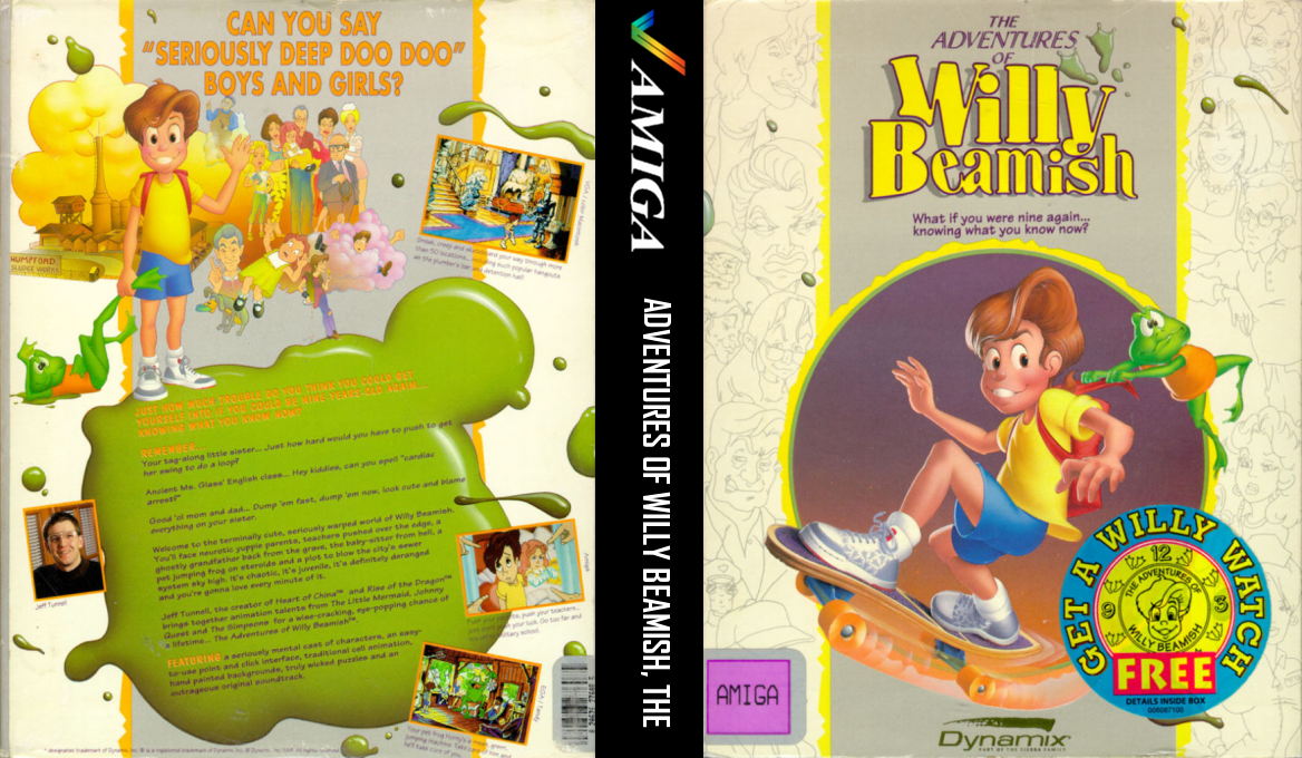 Adventures of Willy Beamish, The — box-texture (US)