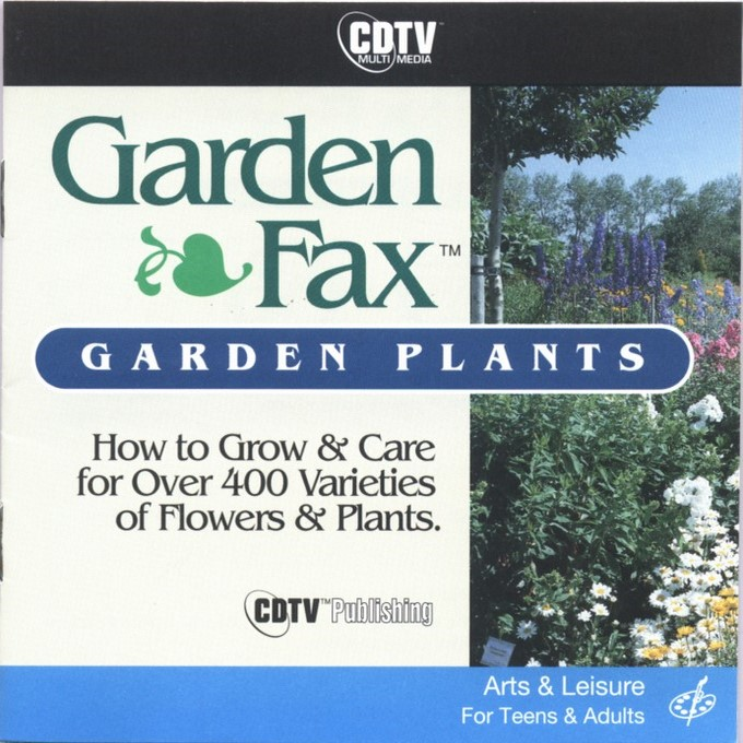 Garden Fax - Garden Plants box art