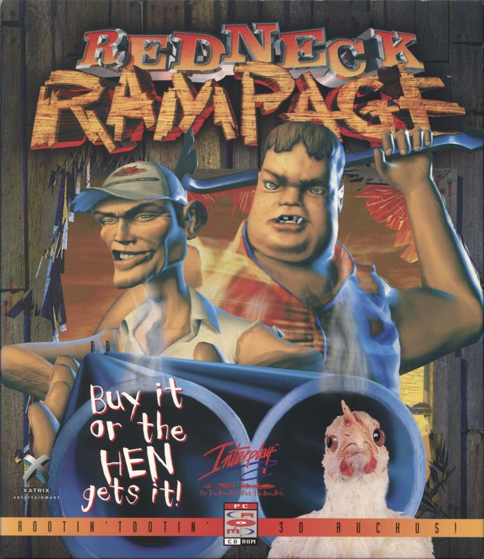 Redneck Rampage — box-2D (EU)