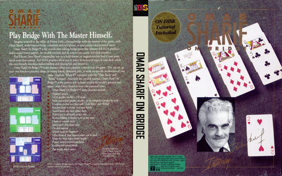Omar Sharif's Bridge — box-texture (US)