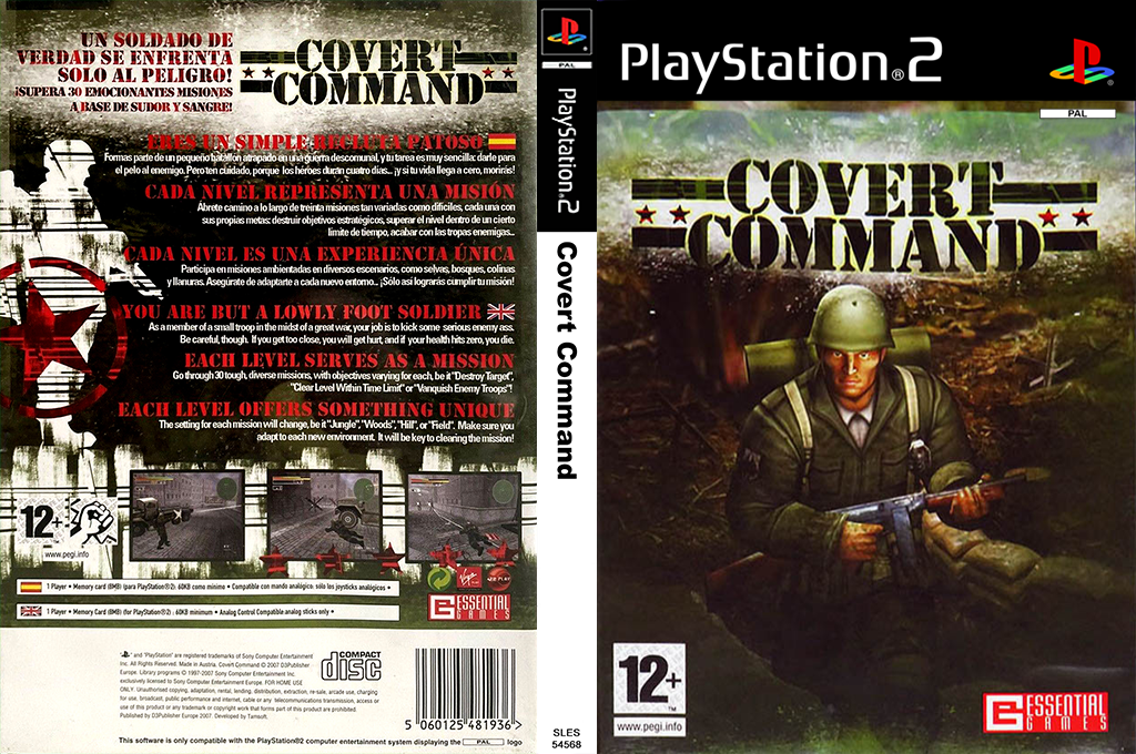 Covert Command — box-texture (EU)