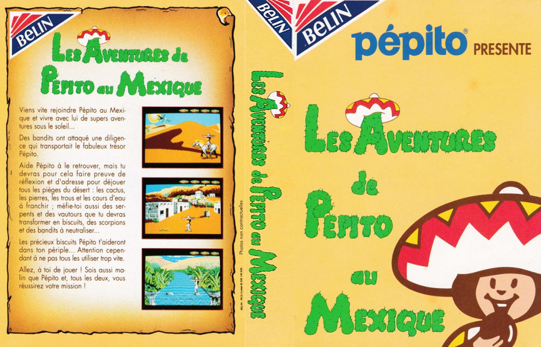 Aventures De Pepito Au Mexique, Les — box-texture (FR)
