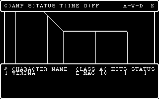 Wizardry IV: The Return of Werdna — ss (WOR)