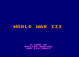 World War 3 — sstitle (WOR)