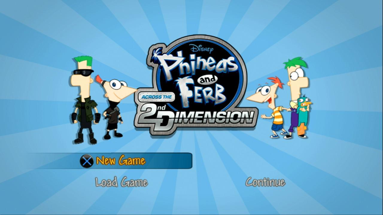 Disney Phineas and Ferb - Across the 2nd Dimension — sstitle (WOR)