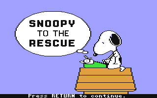 Snoopy to the Rescue — sstitle (WOR)