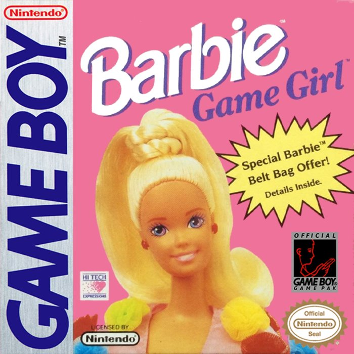 Barbie - Game Girl box art