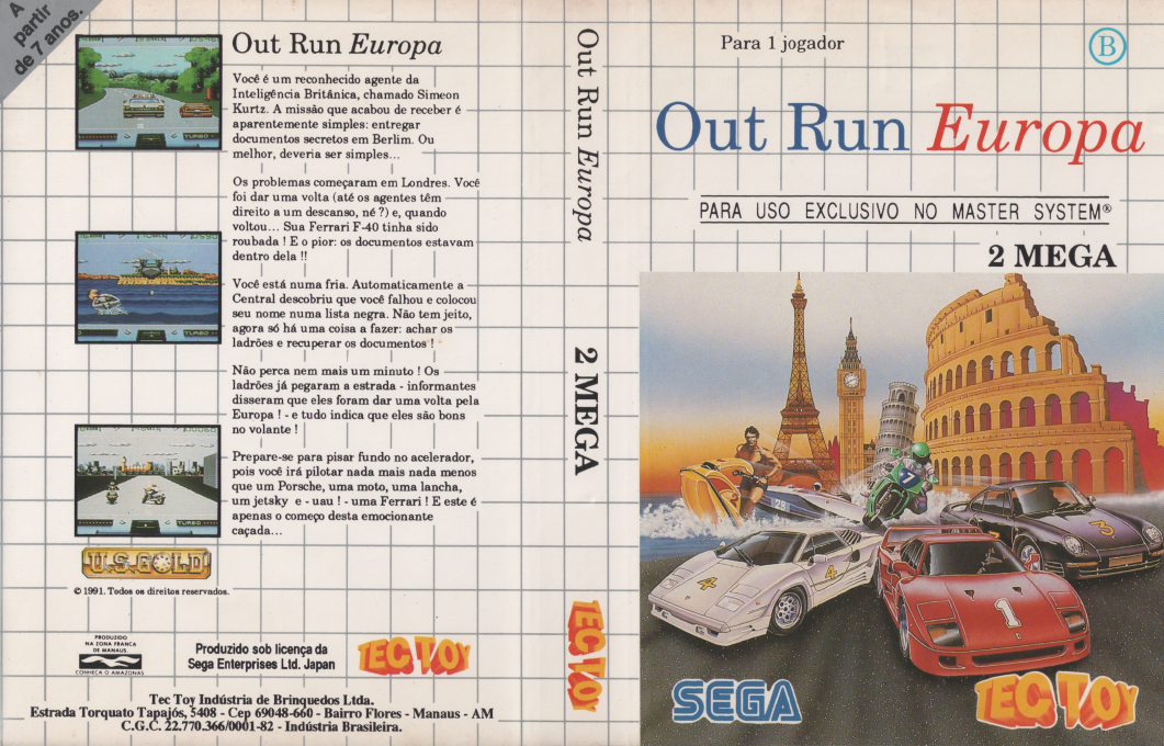 OutRun Europa — box-texture (BR)