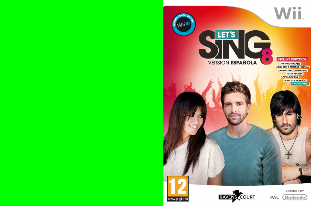 Let's Sing 8 - Version Espanola — box-texture (SP)