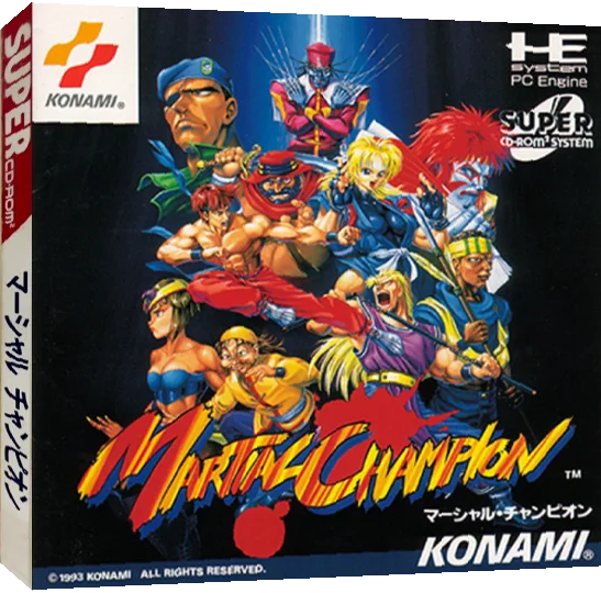 Martial Champion — box-3D (JP)