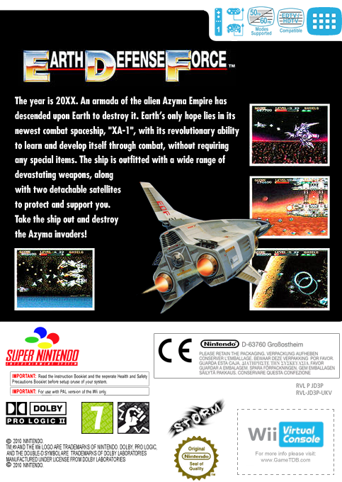 Super Earth Defense Force — box-2D-back (EU)