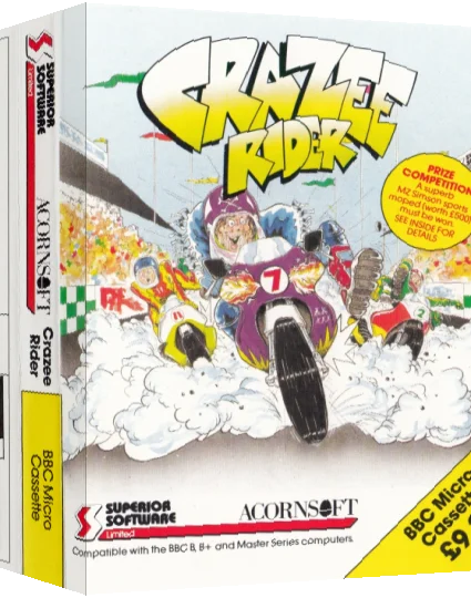 Crazee Rider — box-3D (WOR)