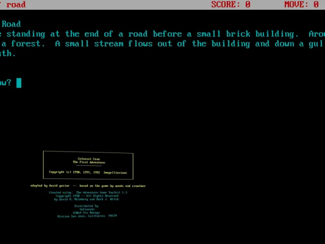 Colossal Cave: The First Adventure — mixrbv2 (WOR)