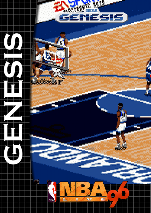 Nba Live 96 — box-2D (SS)