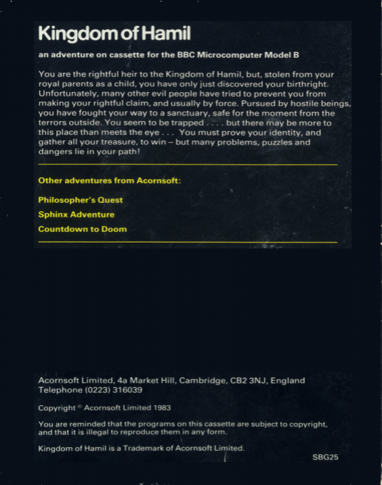 Kingdom Of Hamil — box-2D-back (EU)