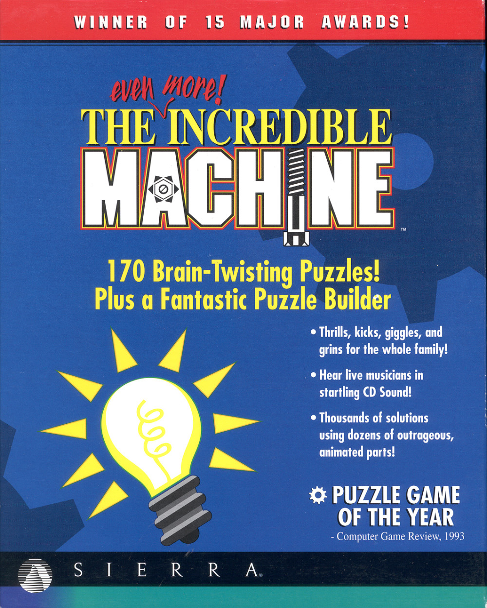 The Even More! Incredible Machine box art