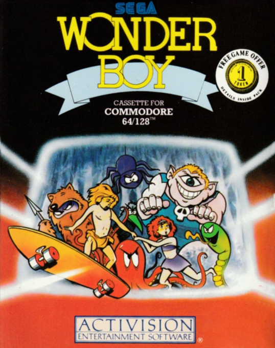 Wonder Boy box art