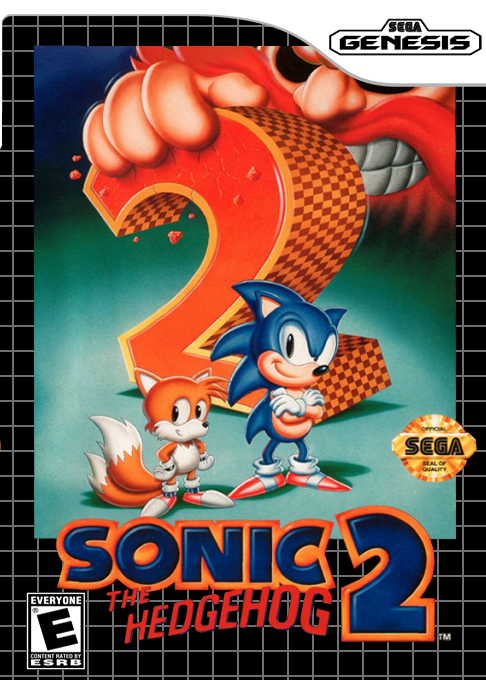 Sonic the Hedgehog 2 box art