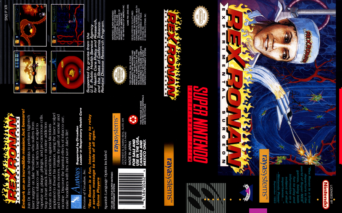 Rex Ronan - Experimental Surgeon — box-texture (US)