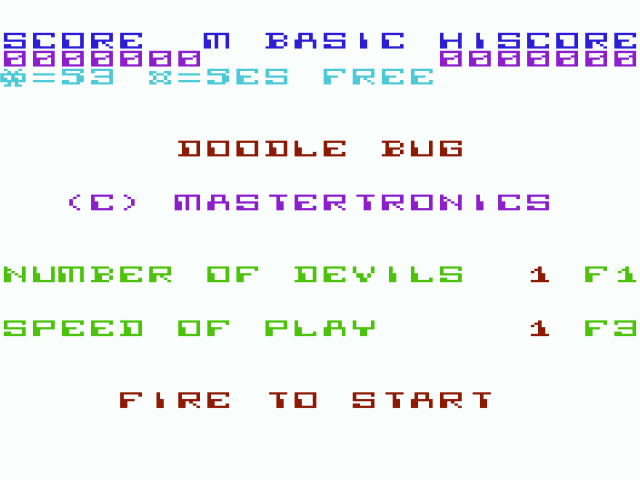 Doodle Bug — sstitle (WOR)