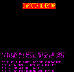 Character Generator Game — sstitle (WOR)