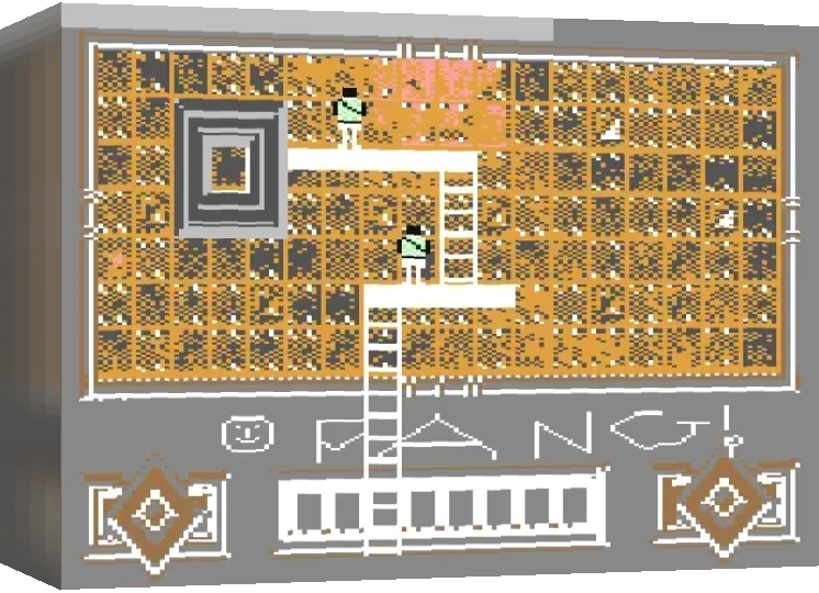 Pang C64 — box-3D (WOR)