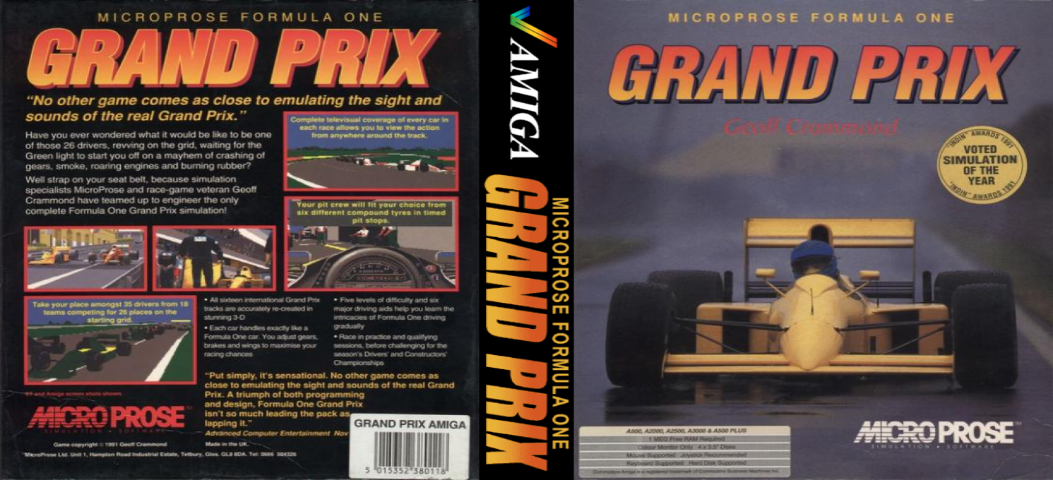 Formula 1 Grand Prix — box-texture (CUS)