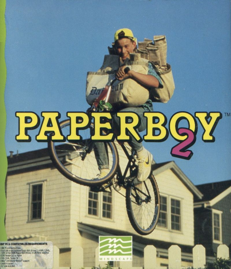 Paperboy 2 box art