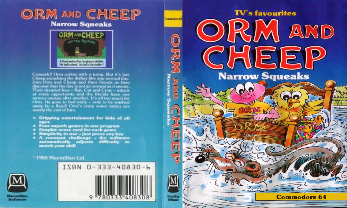 Orm and Cheep : Narrow Squeaks — box-texture (EU)