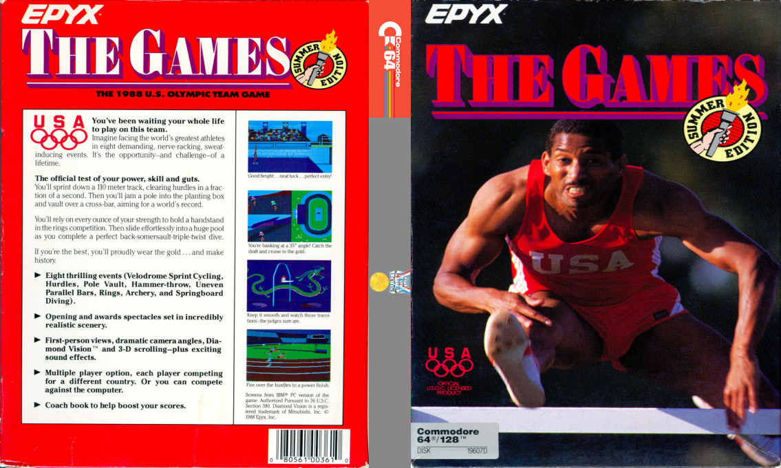 Games - Summer Edition, The — box-texture (US)