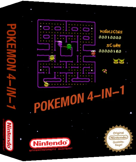 Pokemon 4-in-1 — box-3D (SS)