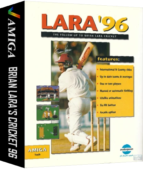 Brian Lara's Cricket 96 — box-3D (WOR)