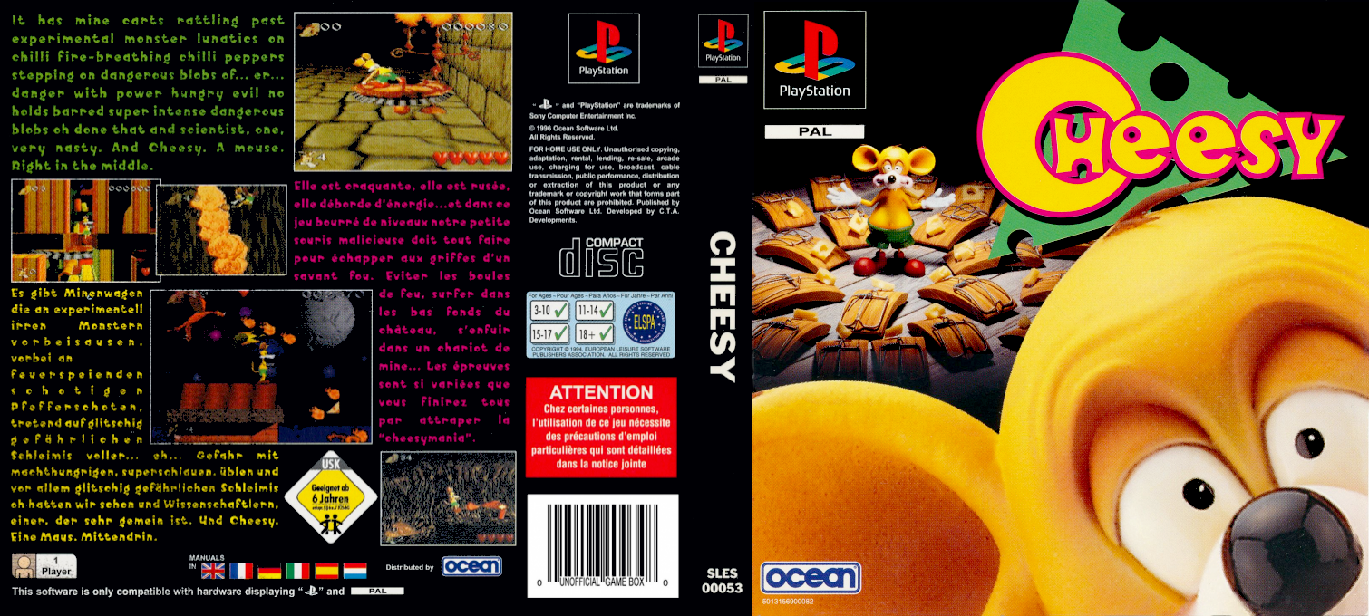 Cheesy — box-texture (EU)