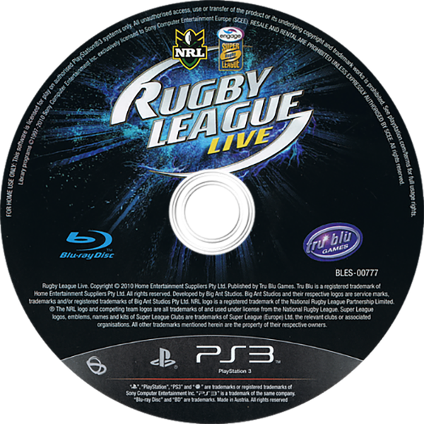 Rugby League Live — support-texture (EU)