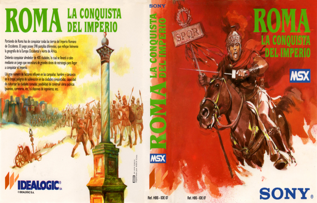 Roma - La Conquista Del Imperio — box-texture (SP)