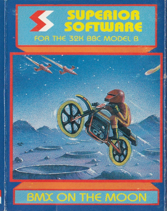 Bmx On The Moon box art