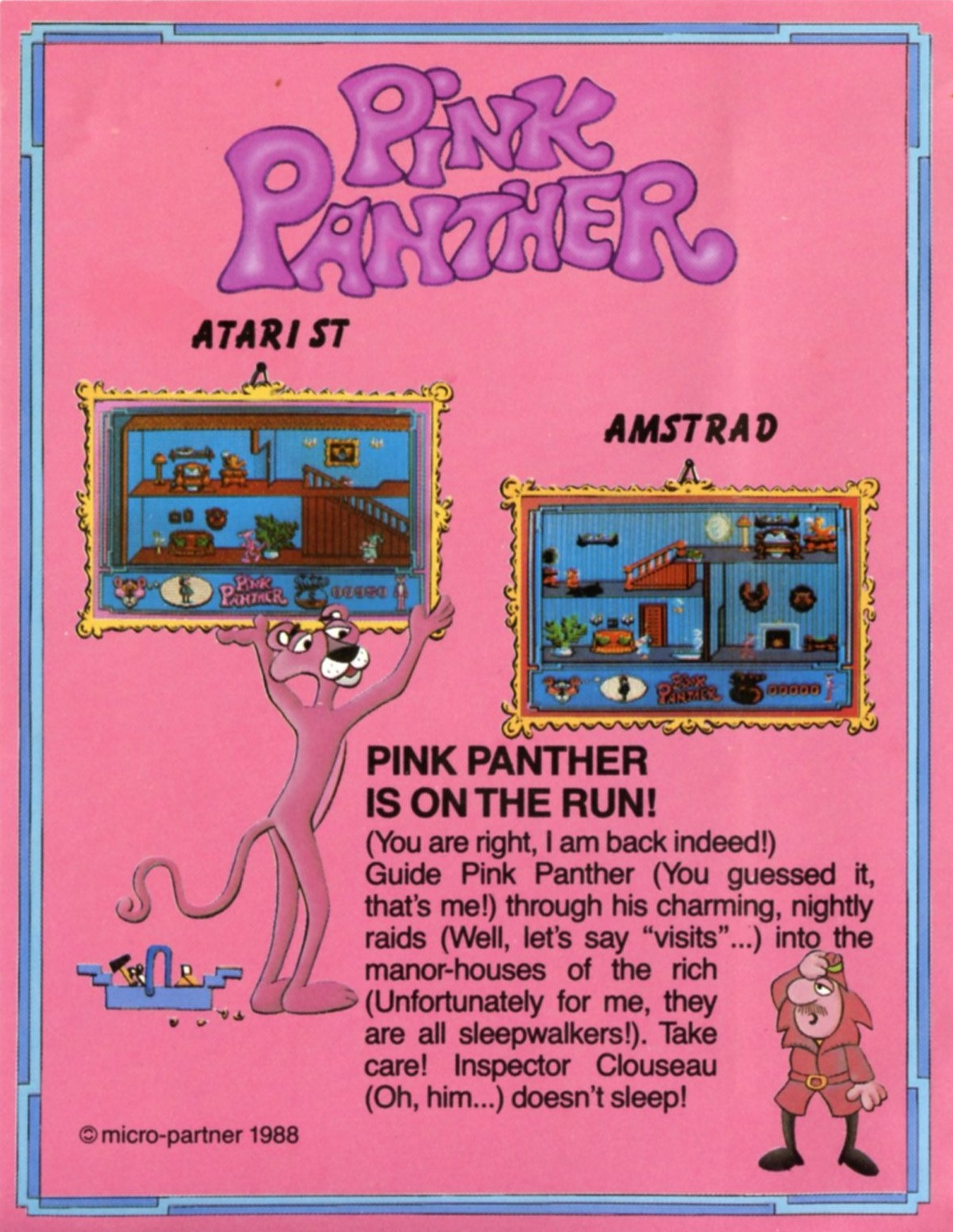 Pink Panther — box-2D-back (WOR)