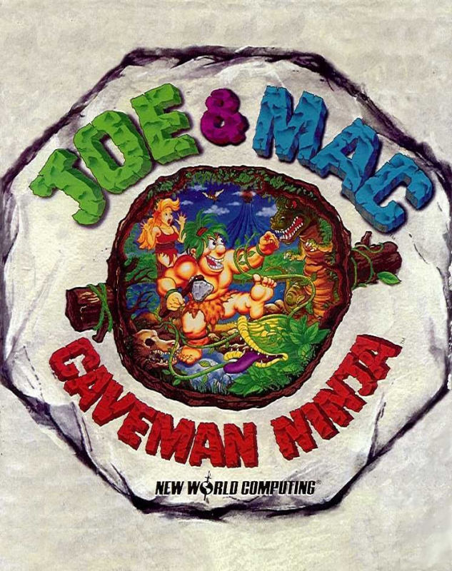 Joe And Mac - Caveman Ninja box art