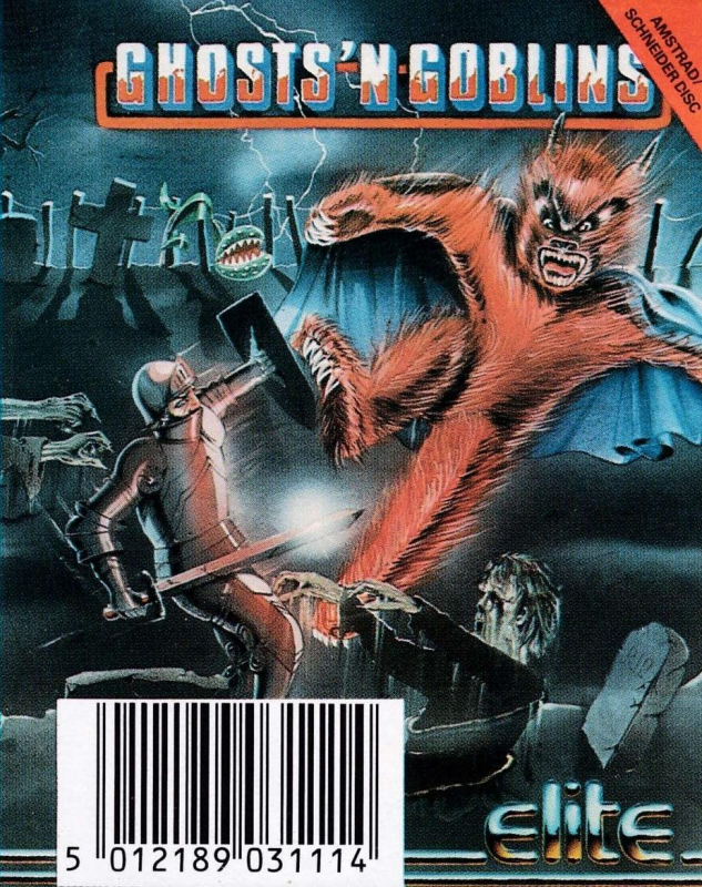 Ghosts'n Goblins box art