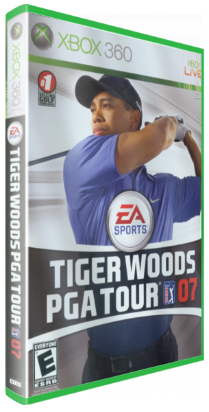 Tiger Woods PGA Tour 07 — box-3D (US)