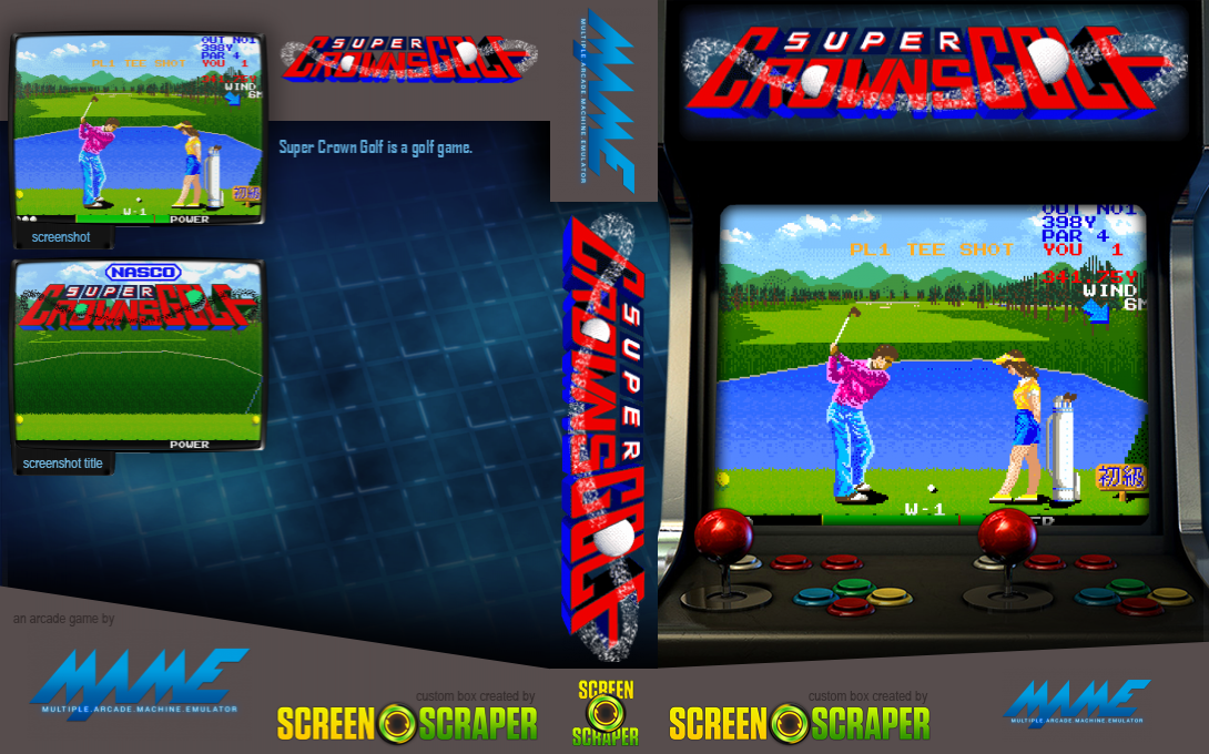 Super Crowns Golf — box-texture (SS)