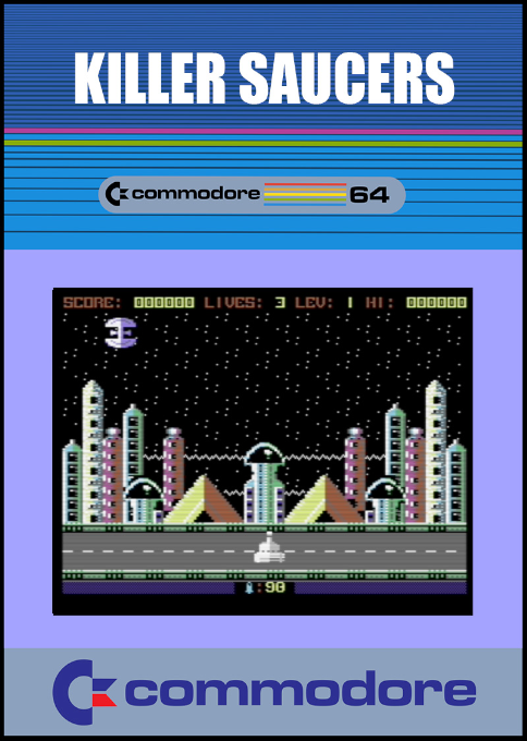 Killer Saucers box art