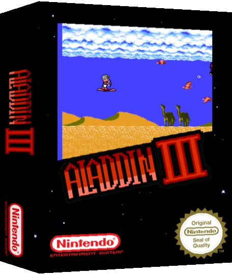 Super Aladdin — box-3D (SS)