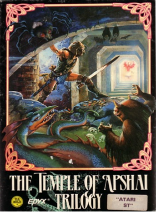 Temple of Apshai Trilogy, The — box-2D (EU)