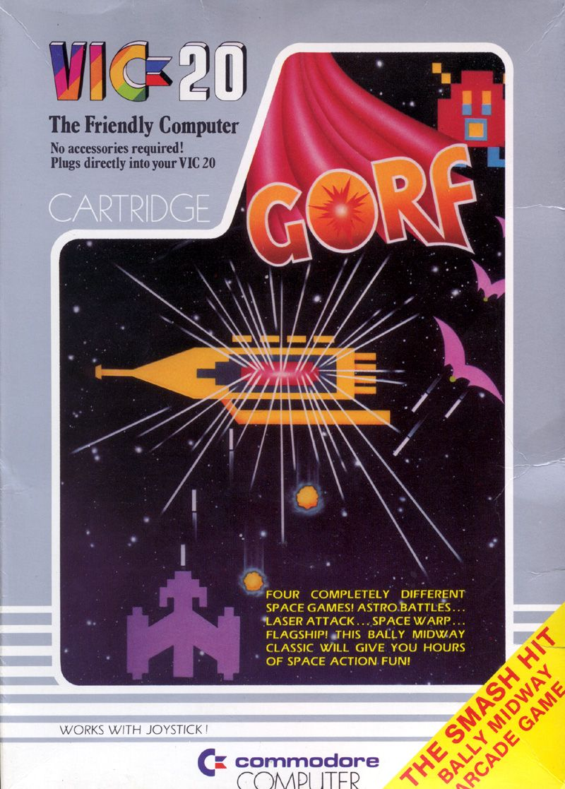 Gorf box art