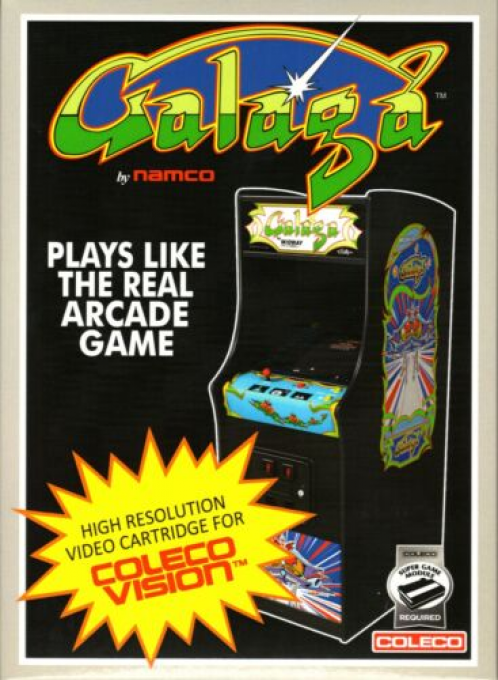 Galaga box art
