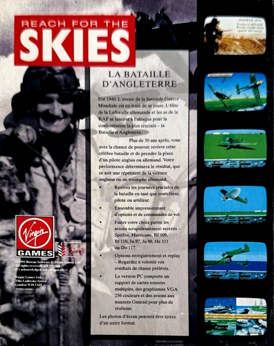 Reach for the Skies — box-2D-back (FR)