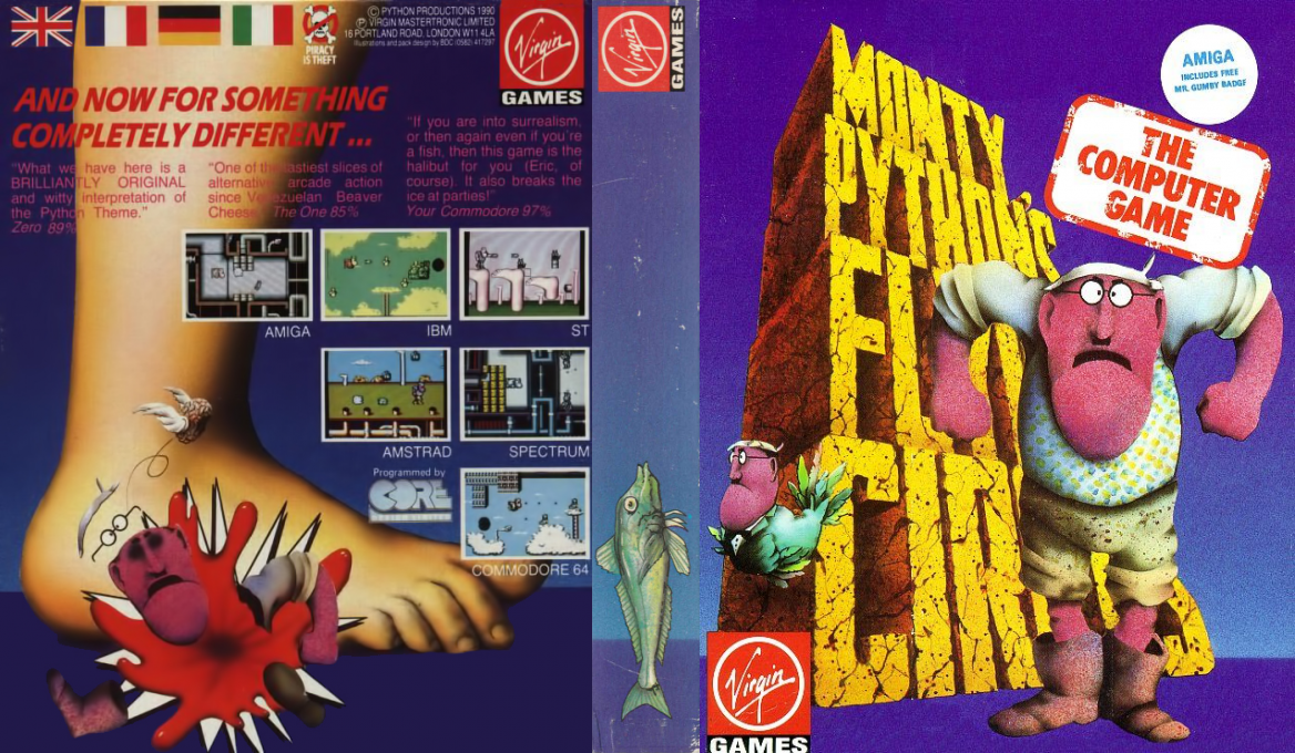 Monty Python's Flying Circus — box-texture (US)