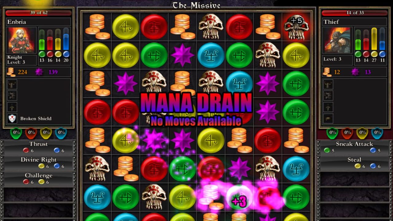 Puzzle Quest - Challenge of the Warlords — screenshot (WOR)