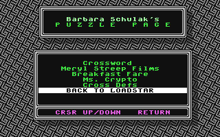 The Puzzle Page #172 — ss (WOR)